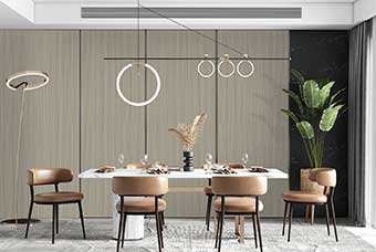 北京轻奢风格-餐厅