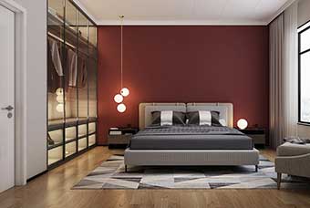 北京现代风格-卧室