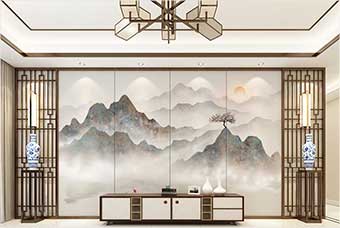 北京森佰汇航空纤维（山水画系列）