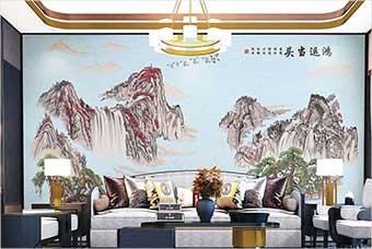 北京森佰汇航空纤维墙咔（鸿运当头）